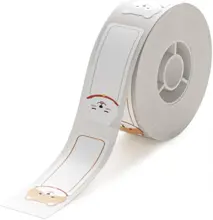 NIIMBOT T14-50-130PUPPY Beyaz-Renkli 14X50MM Termal Etiket 