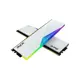 AX5U6400C3232G-DCLARWH - XPG Lancer Beyaz RGB DDR5-6400Mhz CL32 64GB (2x32GB) Dual Kit (32-39-39) 1.40V