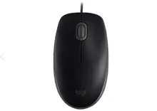 Logitech KABLOLU MOUSE B110 SILENT BLACK - 910-005508