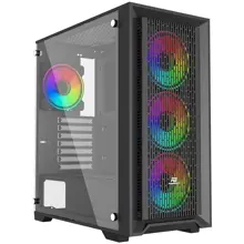 PowerBoost PB-P705B 650w 80+ Bronze USB 3.0 Mesh ARGB Fanlı Gaming Siyah Kasa I705