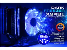 DARK FREEZER X94 (DKCCX94BL) INTEL/AMD UYUMLU İŞLEMCİ SOĞUTUCU    LGA 775, LGA 115X , LGA 1200, LGA 1700, LGA 1366, AM3 , AM4, AM5, FM1 / FM2