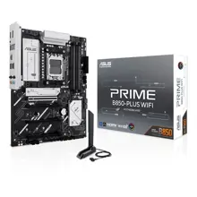 ASUS MB PRIME B850-PLUS WIFI AMD B850 AM5 DDR5 8000 DP HDMI 3X M2 USB3.2 WİFİ 6E + BT AURA RGB 2.5GBİT LAN ATX 8+2+1 GÜÇ AŞAMALARI, 1XGEN5 M.2, ADVANC