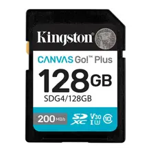 Kingston 128GB SD Canvas Go+ SDG4/128GB