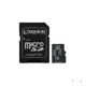 Kingston 32GB SDCIT2/32GB microSDHC Industrial C10 A1 pSLC Card + SD Adapter