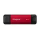 Kingston Portable SSD SPSD/2TB 2TB Dual USB-A/C Up to 1050MB/s USB 3.2 Gen 2