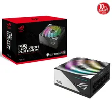 ASUS ROG LOKI SFX-L 750W PLATINUM MODÜLER ATX 3.1 UYUMLU ARGB FAN PCIe 5.1 10 YIL GARANTI