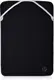 HP 2F2K5AA REVERSIBLE PROTECTIVE BLACK/SILVER 15.6 LAPTOP SLEEVE