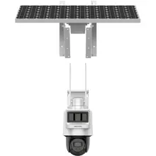 Hikvision DS-2DE2C400IWG-K/4G/C09S20 4MP 2.8MM DAHİLİ SES / HOPARLOR IP66 PT DOME SOLAR IP KAMERA