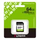 Kingston SDS3-64GB 64GB SDXC Canvas Select Plus Gen3 100MB-s C10 UHS-I U1 V10 Hafıza Kartı
