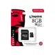Kingston SDCIT2/8GB 8GB microSDHC Industrial C10 A1 pSLC Card + SD Adapter Hafıza Kartı