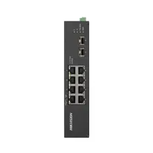 Hikvision DS-3T0510HP-E/HS 8Port Gigabit Yönetilemez Poe Harsh&Endüstriyel 110W