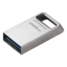 Kingston DTMC3G2/256GB DataTraveler Micro 200MB-s Metal USB 3.2 Gen 1 Flash Bellek