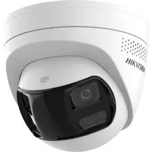 Hikvision DS-2CD1383G2P-LIUF/SL 8MP 2mm Dual Lens 30mt IR 180° Dome IP Kamera