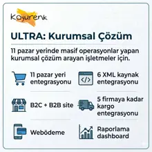 E-Ticaret Entegrasyonu Ultra Paketi