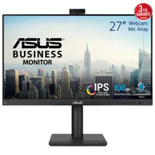 ASUS KURUMSAL BE279QFK 27 IPS WEBCAM 1920X1200 5MS 100HZ 250CD DP HDMI VGA HOPARLÖR VESA 3YIL 99% SRGB DÜŞÜK MAVI IŞIK EYE CARE PIVOT MONITÖR