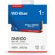 Wd 1TB WDS100T5B0E Blue SN5100 Pcı-4.0 7100MB-S 6700MB-S M2 SSD Harddisk