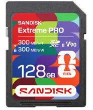 SANDISK SD UHS-II 128GB FWC 2026 Edition - SDSDXDM-128G-GN4IH