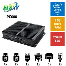 Elsky IPC600 Intel Core i5 1335U 8GB 256GB SSD Endüstriyel Mini Pc