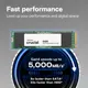 CRUCIAL CT480E100SSD8 E100 480GB 4700/2500 Gen4 NVME PCIe M.2 2280 SSD