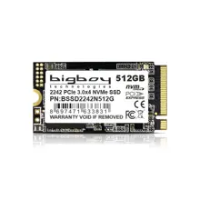 Bigboy BSSD2242N512G 512GB 2242 PCIe 3.0 x4 M.2 NVMe Notebook SSD