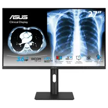 ASUS KLİNİK MONİTÖR MH2741A 27 IPS 3.6MP 2560x1440 5ms 75Hz 350cd DP HDMI USB-C YOK VESA 3YIL AGLR  DICOM PART 14 GSDF  DICOM ÖN AYARI OTOMATİK KALİBRASYON  JND %10 ANTİBAKTERİYAL KAPLAMA DAISY CHAIN