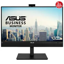 ASUS KURUMSAL BE27ACSBK 27 2K IPS WEBCAM 2560x1440 5MS 60HZ 350CD DP HDMI USB-C HOPARLÖR VESA 3YIL ÇERÇEVESİZ FLICKER-FREE DUSUK MAVI ISIK MONİTÖR