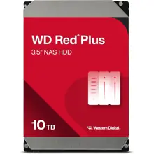 WD RED PLUS WD100EFGX 10TB 7200RPM 256MB SATA3 6Gbit/sn NAS HDD