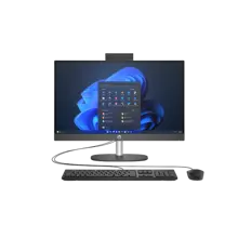 HP D1BC2ET, ProOne 240 G10,Ultra 7 155U, 23,8" FHD Ekran, 16Gb DDR5 Ram, 512Gb SSD, Paylaşımlı Ekran Kartı, Free Dos All In One PC, Siyah