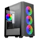 PowerBoost PB-P2252BB USB 3.0, ATX Mesh, Ring ARGB Fan, Siyah Kasa ( PSU YOK )