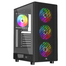 PowerBoost A700B 750W 80+ BRONZE ATX USB 3.0 Rainbow Fanlı Mesh Gaming Siyah Kasa JBST-PBA700B