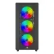 PowerBoost A700B 750W 80+ BRONZE ATX USB 3.0 Rainbow Fanlı Mesh Gaming Siyah Kasa JBST-PBA700B