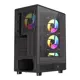 PowerBoost A700B 750W 80+ BRONZE ATX USB 3.0 Rainbow Fanlı Mesh Gaming Siyah Kasa JBST-PBA700B