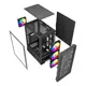 PowerBoost A700B 750W 80+ BRONZE ATX USB 3.0 Rainbow Fanlı Mesh Gaming Siyah Kasa JBST-PBA700B