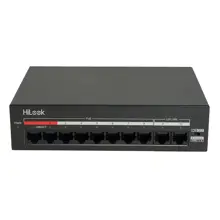 HILOOK NS-0110MP-60 8 PORT 10/100 8 PORT POE+ 2 PORT UPLINK 60W YONETILEMEZ SWITCH