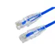 AGER 0.15metre CAT6 Utp Slim AWG28 AC-602-0015/B Mavi LSZH Patch Kablo (10lu Paket)