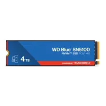 WD BLUE 4 TB WDS400T5B0E SN5100 PCI-4.0 6900MB/S 6700MB/S M2 SSD