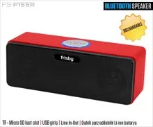 Frisby FS-P155R USB TF/SD BLUETOOTH PORTABLE S