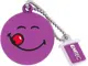 Emtec SW101 8GB USB Bellek Smiley Purple