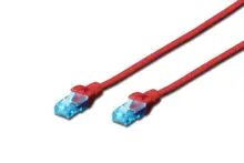 BC-U5010R Beek CAT. 5E Patch Kablo, UTP, 1 metre, AWG 26, Kırmızı Renk