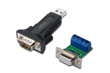 DA-70157 Digitus USB Erkek <-> RS-485 (klemens) çevirici.<br />RS-485 tarafı için klemens adaptörü ve USB tarafı için 80 cm uzatma kablosu (USB-A erkek <–> USB- Dişi) ürünle birlikte gelmektedir.