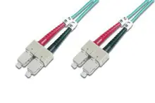 DK-2522-03/3 Digitus SC-SC Fiber Optik Patch Kablo, 3 metre, Multimode, Duplex, 50/125, OM3