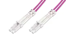 BC-FO-5LCLC-03/4 Beek LC-LC Fiber Optik Patch Kablo, 3 metre, Multimode, 3.0mm Duplex, 50/125, OM 4, LSZH