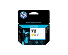 HP 711 Yellow Sarı 29ML Plotter Kartuşu CZ132A