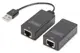 DA-70139-2 Digitus USB 1.1 Mesafe Uzatma Cihazı, CAT 6/6A/7 AWG23 S/FTP ya da F/FTP kablo kullanıldığında maksimum mesafe 45 metre