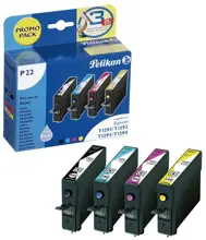 PELİKAN EPSON T1295 İLE UYUMLU KARTUŞ 4¨LÜ SET ( SİYAH-MAVİ-KIRMIZI-SARI )