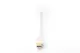 AK-340404-001-W Mini DisplayPort (DP) <-> Hdmi Adaptör Kablosu, mini DP Erkek - Hdmi tip A Dişi, 0.15 metre, DP 1.1a uyumlu, UL, beyaz renk