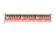 DN-91624S-EA Digitus 19 Inch 24 Port Cat-6a EA Sınıfı FTP Patch Panel, Zırhlı, 1U, tozdan korumak için kapaklı, 8P8C, gri RAL 7035 renk