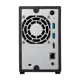 Asustor As-3102T 2 Slot Nas I-1.6Ghz Dual 2Gb 1Xgb 2Xesata 3Xusb