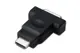 AK-330505-000-S Hdmi <-> Dvi-I Adaptörü, Hdmi Tip A (19) erkek - Dvi-I (24 + 5) dişi, Hdmi 1.3, siyah renk