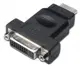 AK-330505-000-S Hdmi <-> Dvi-I Adaptörü, Hdmi Tip A (19) erkek - Dvi-I (24 + 5) dişi, Hdmi 1.3, siyah renk